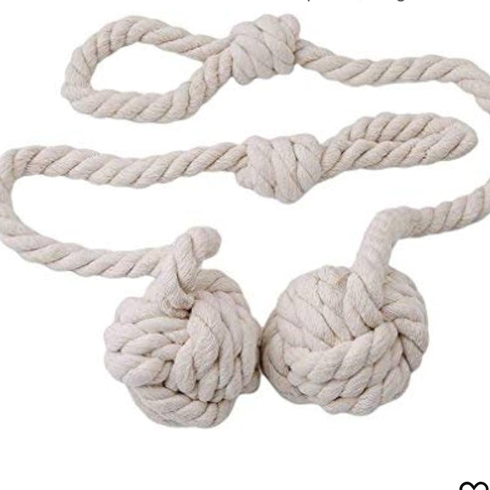12 pack cotton tie backs nautical